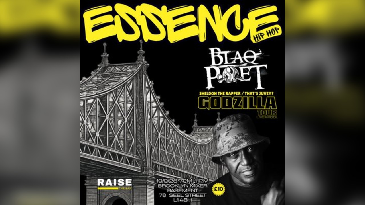 Blaq Poet Live In Liverpool