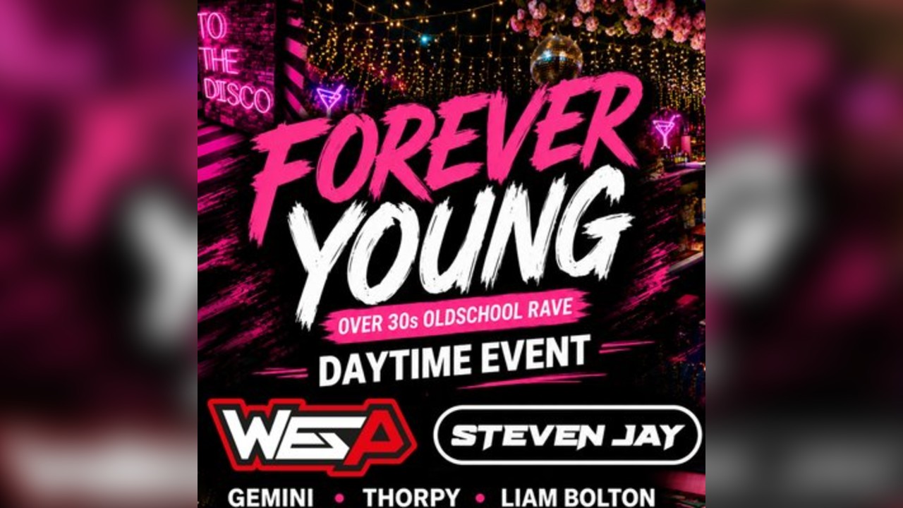 Forever Young Over 30's Daytime oldschool rave