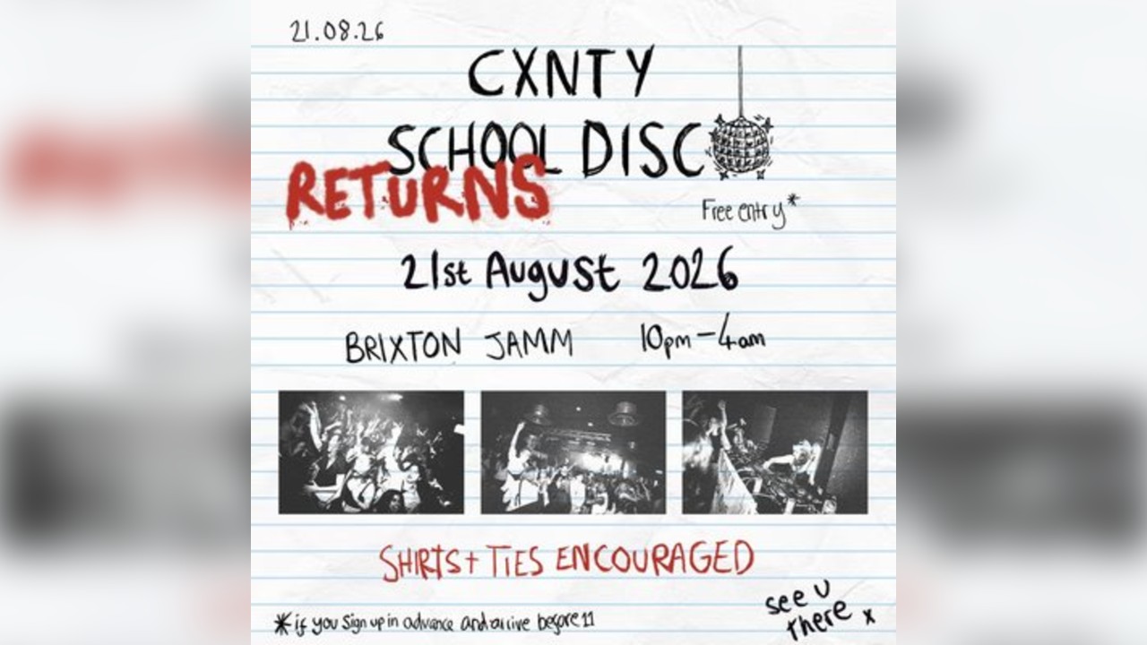 The Cxnty School Disco - Summer School