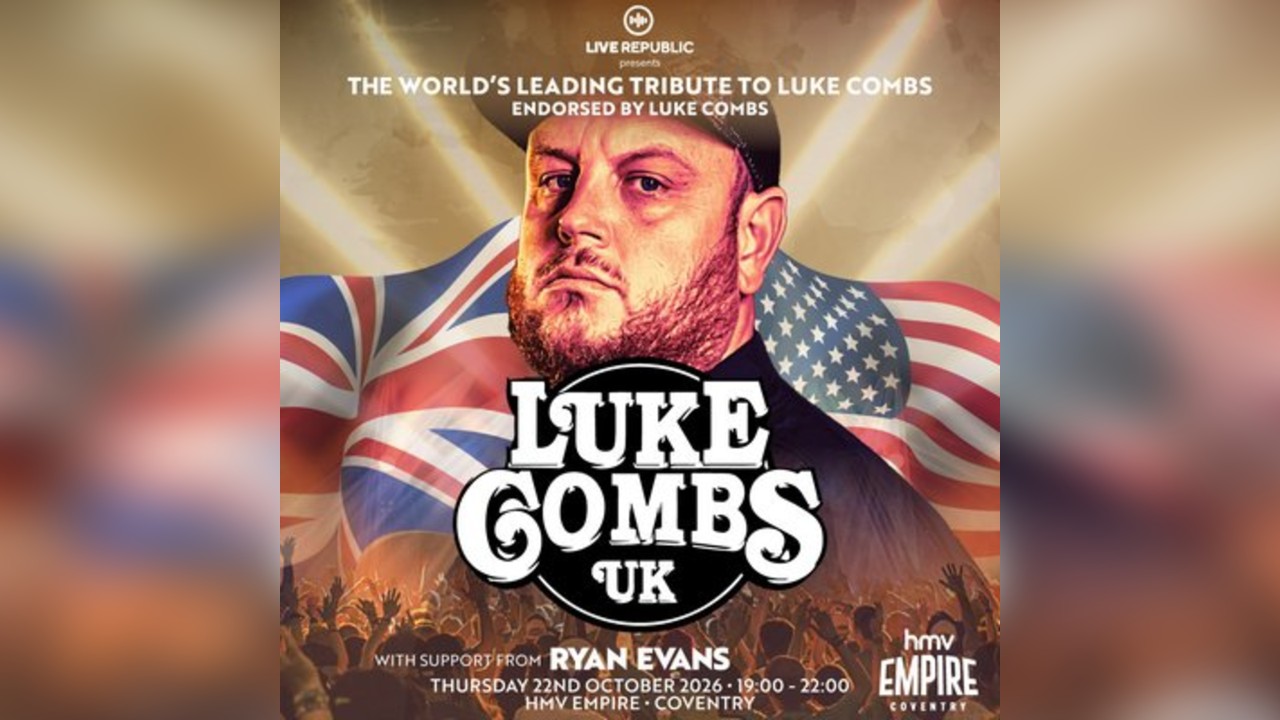 The Road to Nashville presents Luke Combs UK | HMV Empire