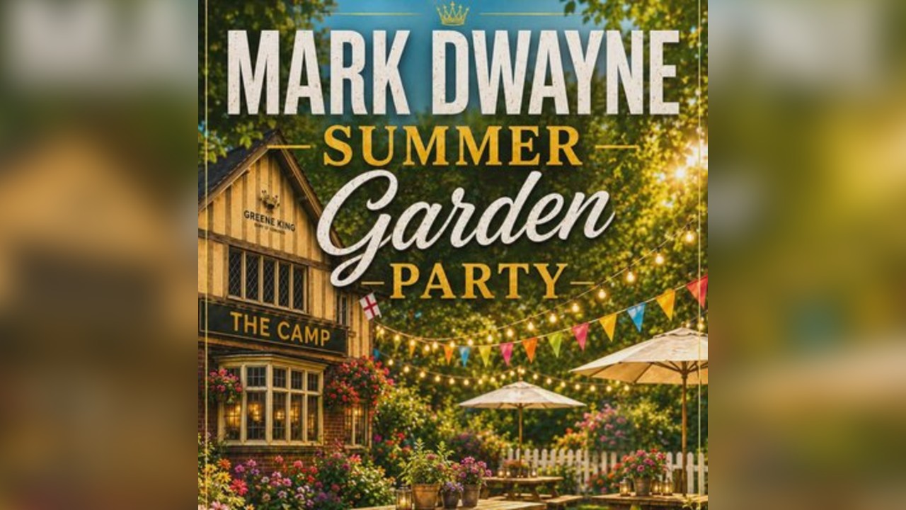 DJ Mark Dwayne Live At The Camp Inn - Summer Garden Party