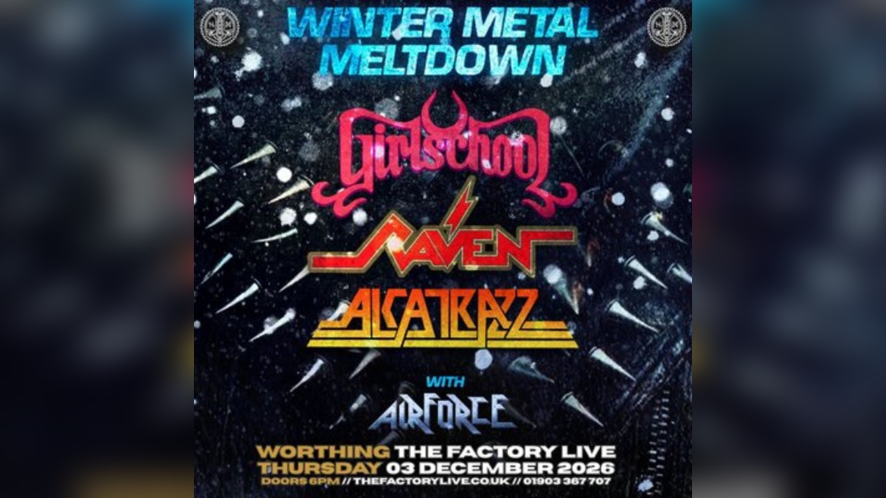 Girlschool + Raven + Alcatrazz + Airforce