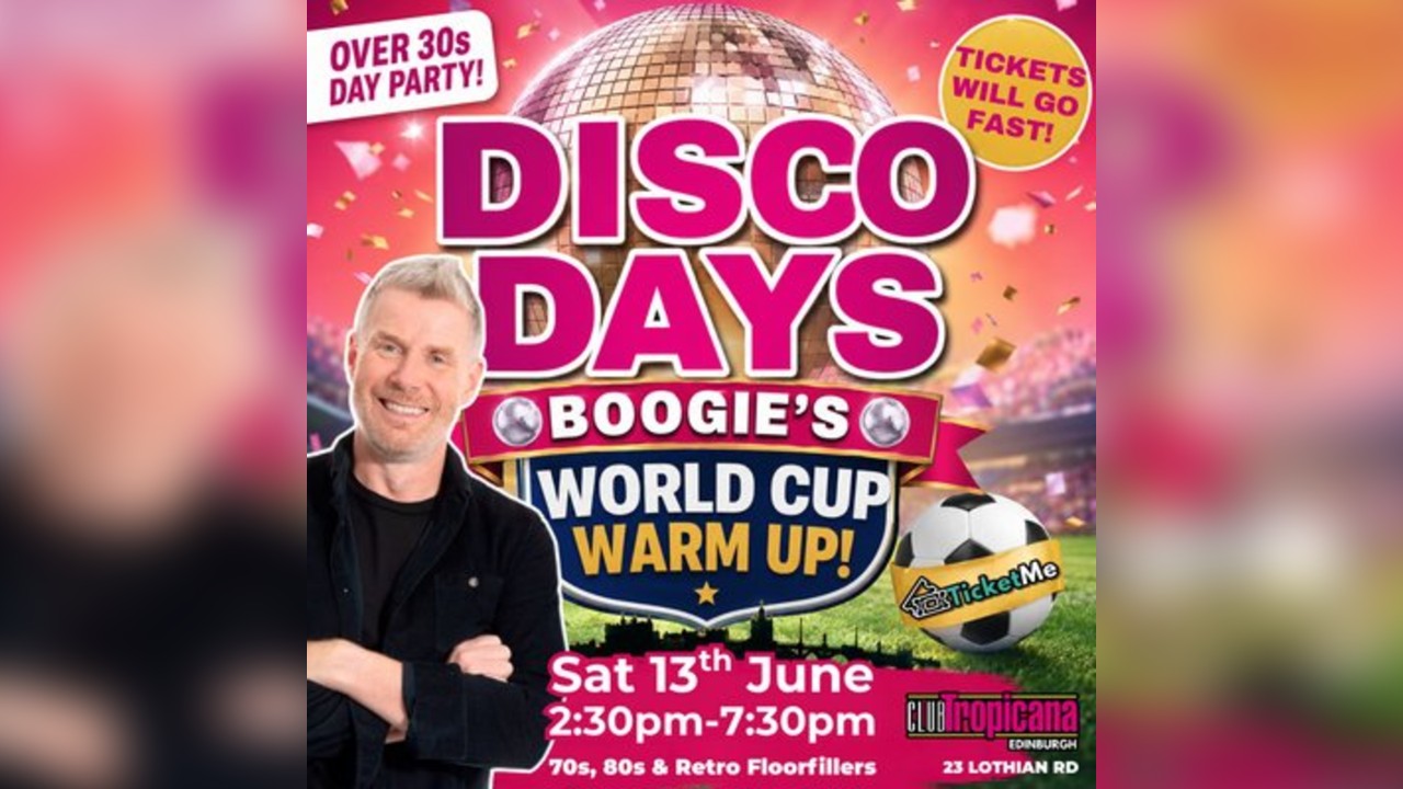 Disco Days | Boogie's World Cup Warm Up
