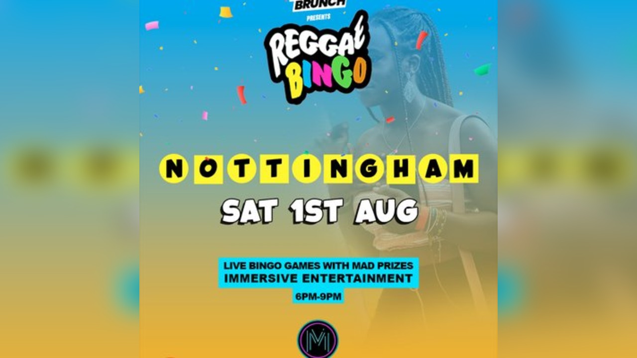 Reggae Bingo - Nottingham - Sat 1st Aug