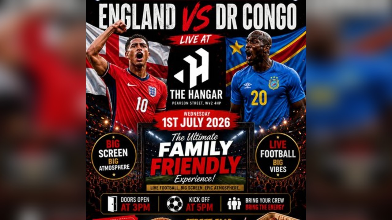 England vs  DR.Congo