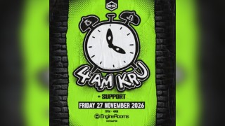 WHE Presents: 4am Kru + Support