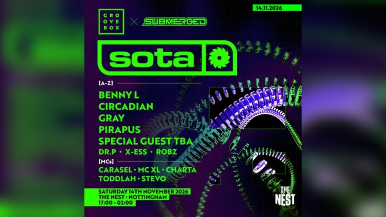 SOTA, CIRCADIAN & MORE | Groovebox X Submerged at T