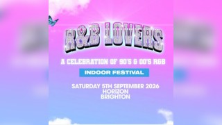 R&B Lovers - Saturday 5th September - Horizon Brighton