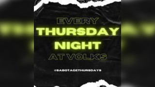 Sabotage Thursdays