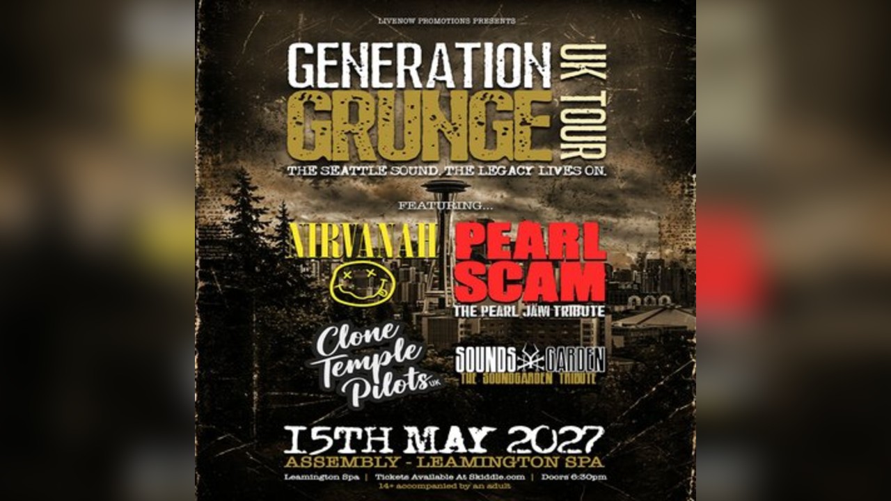 Generation Grunge UK Tour