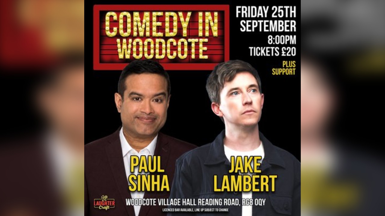 September's Comedy in Woodcote