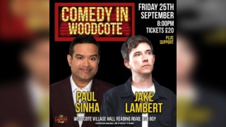 September's Comedy in Woodcote