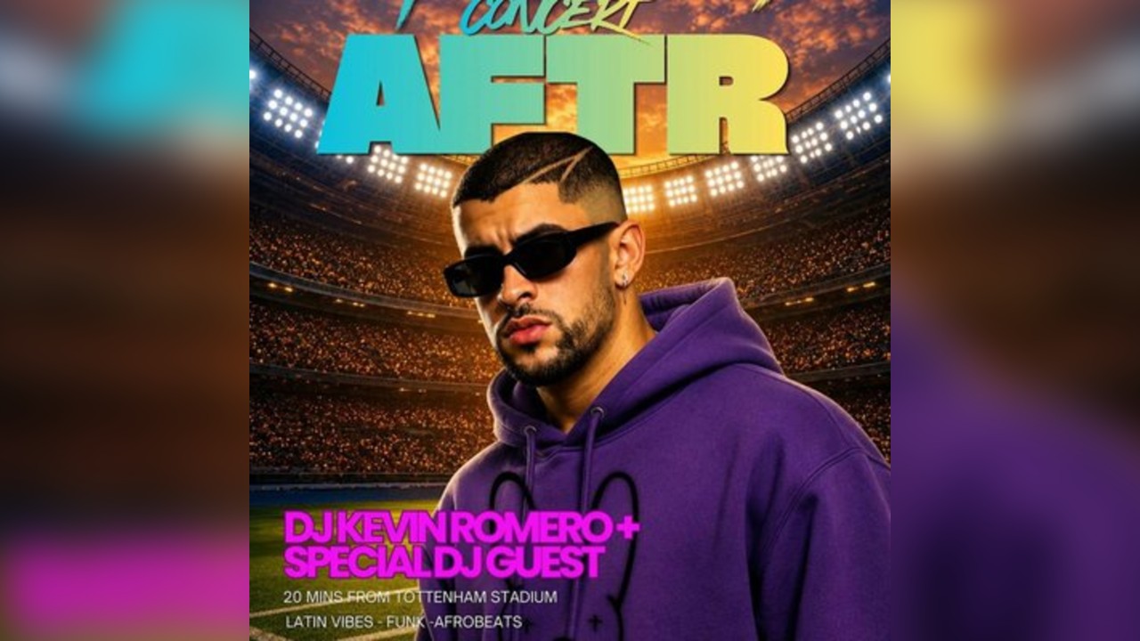 BAD BUNNY AFTER PARTY @ JUNGLA CAMDEN - Sunday 28th June