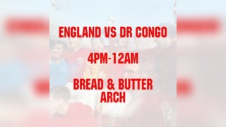 England vs DR Congo @ Bread and Butter Arch