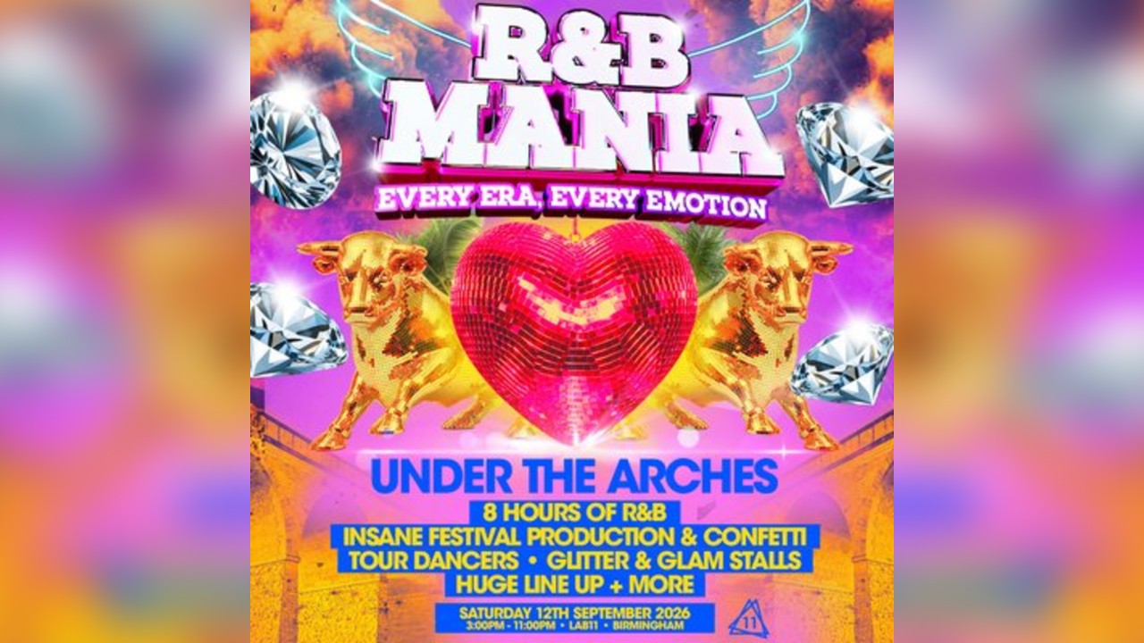 RNB MANIA | Birmingham, Under The Arches | R&B Fest