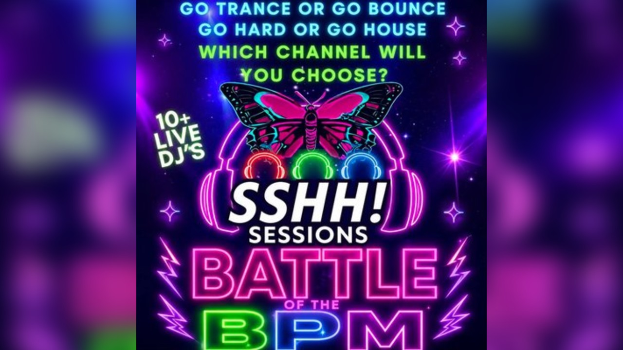Battle of the BPMs - PSYCHE SSHH SESSIONS Silent Disco