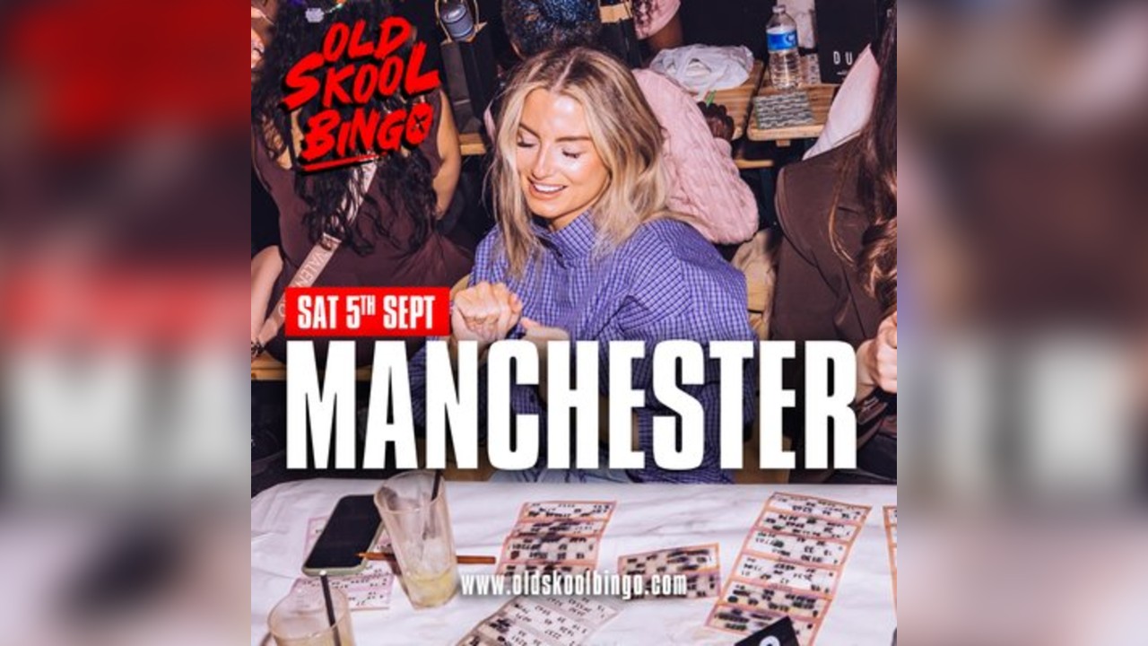 Old Skool Bingo Sat 5th Sep Manchester