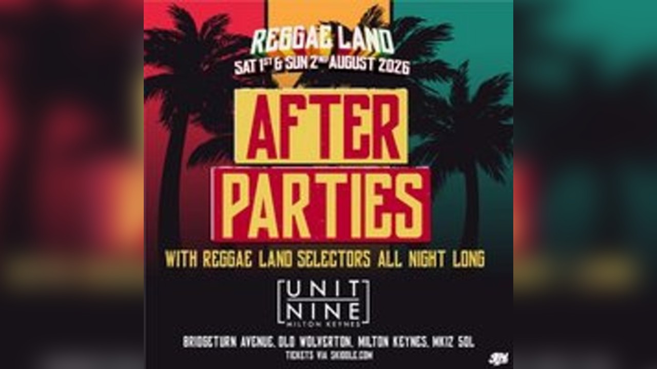 Reggae Land Official After Party at Unit Nine - Sunday