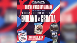 Bristol World Cup Fan Park - England vs Croatia