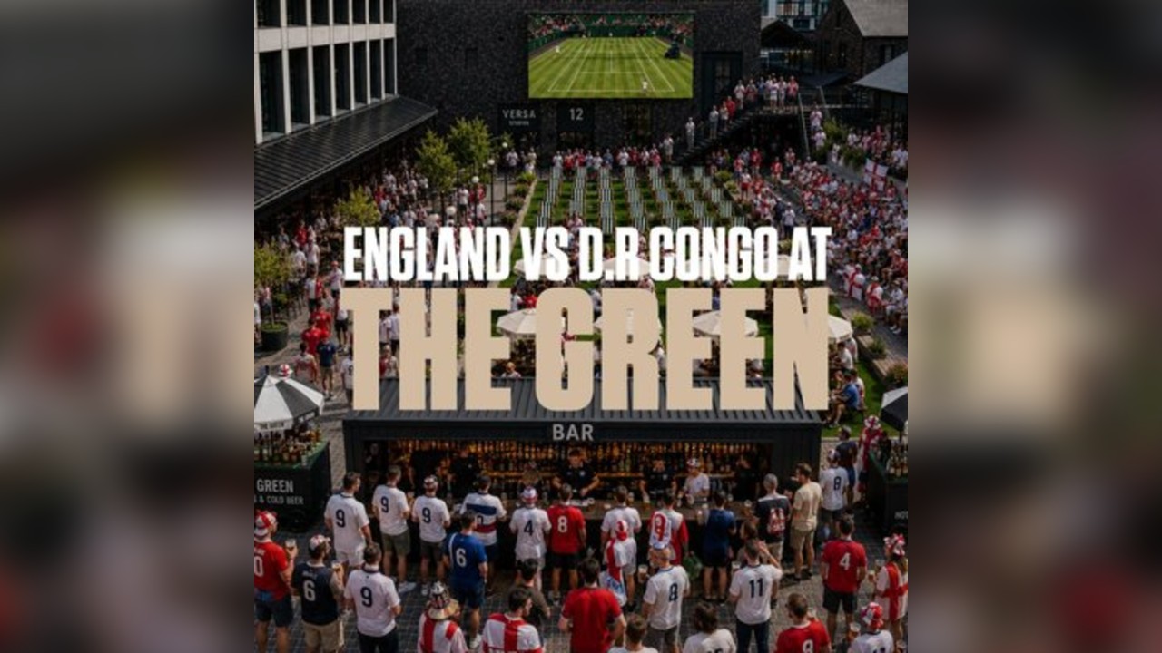 World Cup Screening: England vs D.R Congo