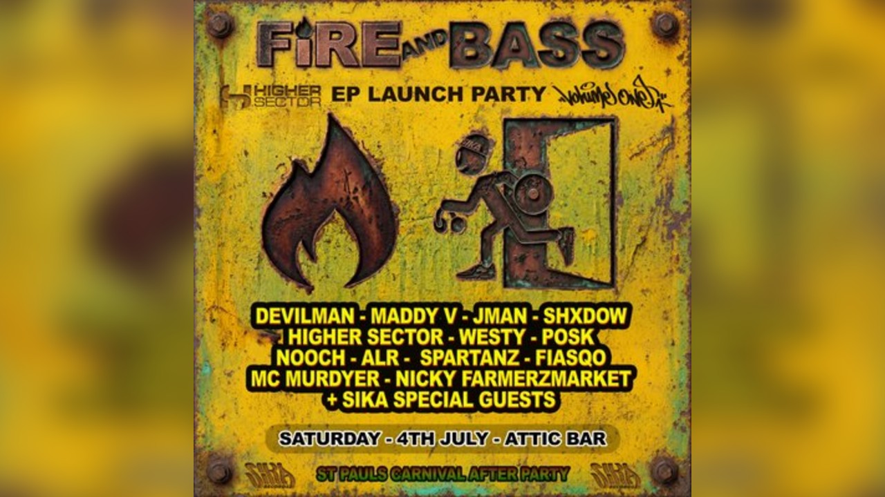 SIKA records presents: Fire and Bass EP launch party Ft Devilman