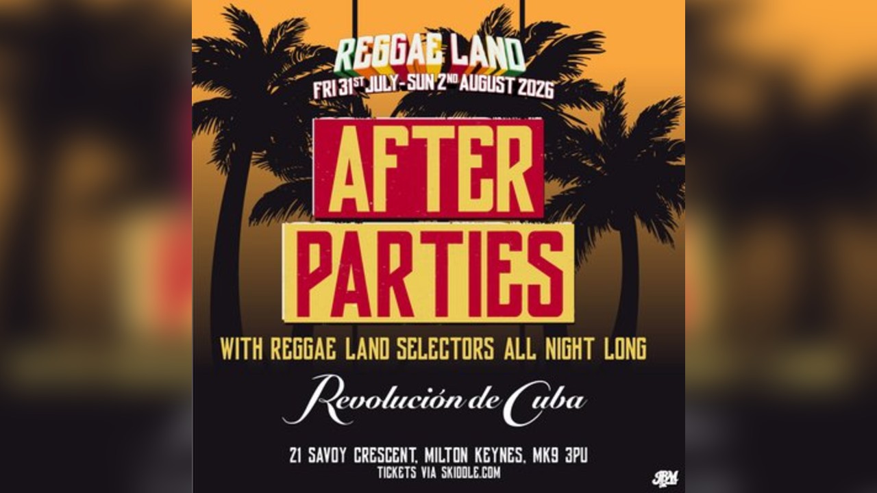 Reggae Land Official After Party - Revolución de Cuba -Friday