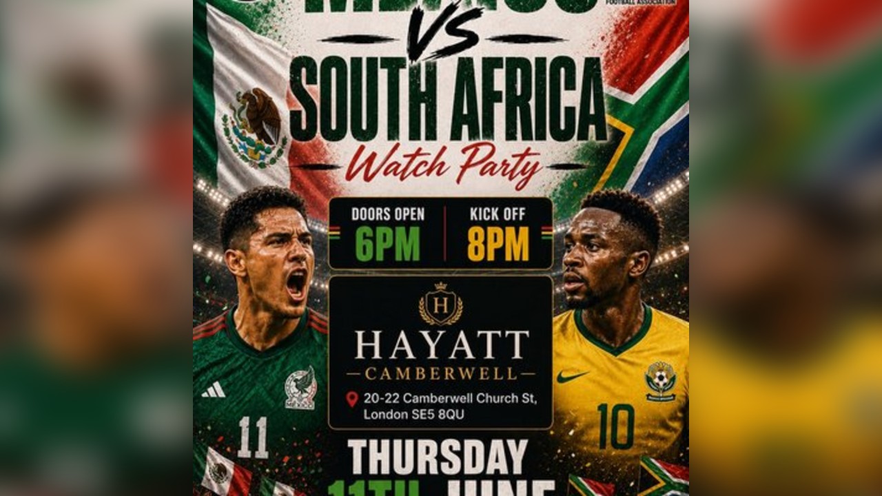 Mexico VS South Africa - Watch Party