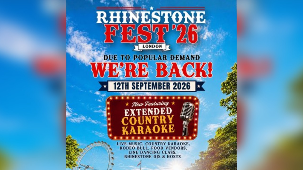 Rhinestone Fest: London, September 12th