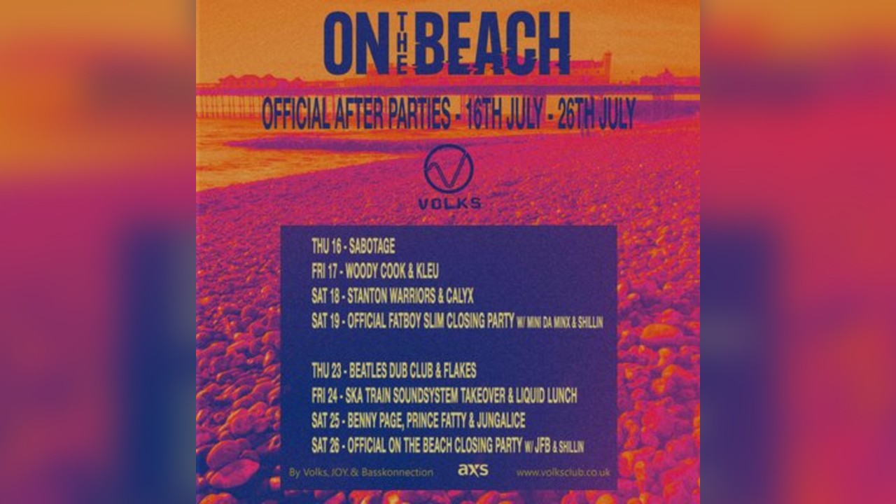 Official On the Beach Afterparty - Ska Train Soundsystem