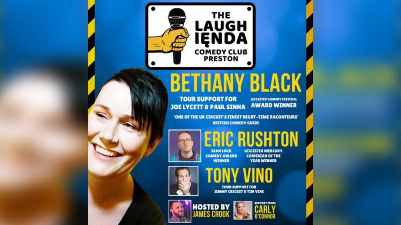 The Laughienda Comedy Club Preston | 1st Jul '26