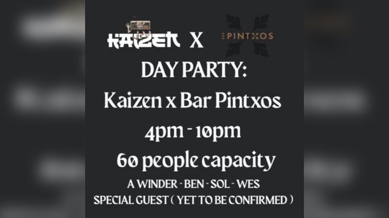 Kaizen x Bar Pintxos Popup