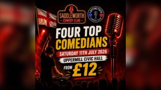 4 Top Comedians  - One UNMISSABLE Night - £12 Early Bird Tickets
