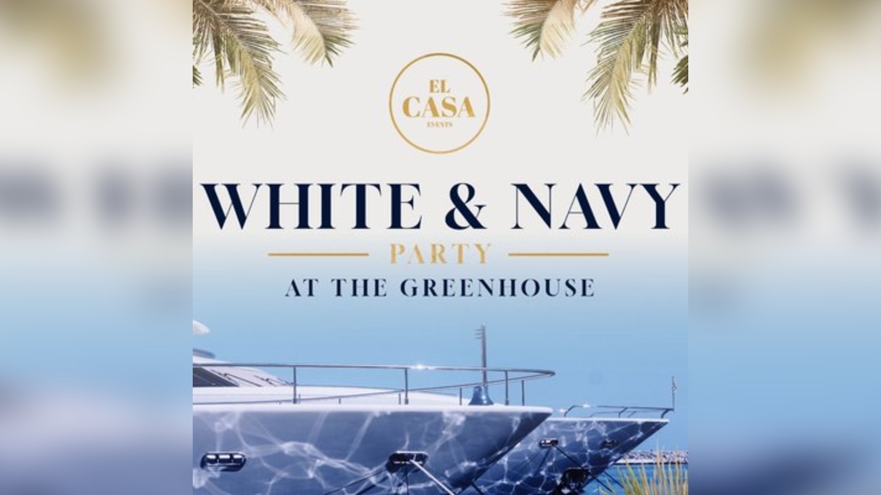EL CASA: White & Navy Party