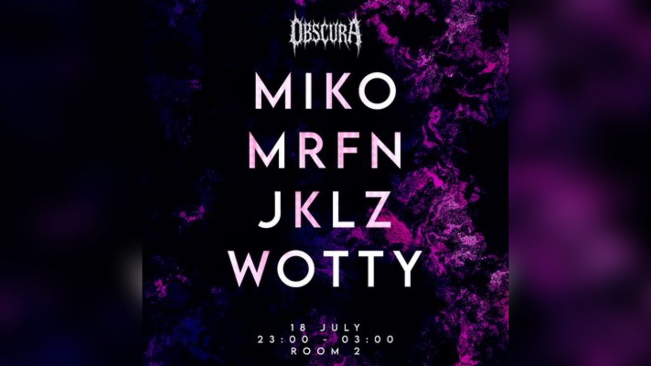 OBSCURA AGENCY NIGHT (free event)