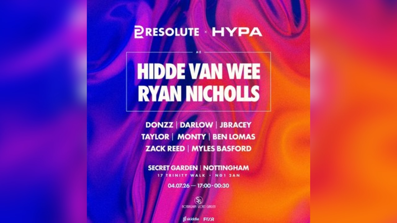 HYPA X RESOLUTE: Hidde Van Wee X Ryan Nicholls