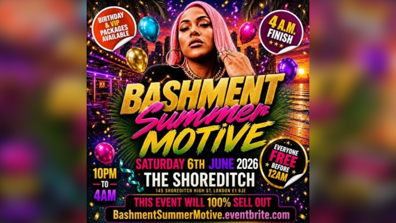 Bashment Summer Motive - Everyone Free Before 12AM