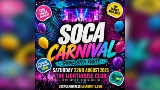 Soca Carnival - Shoreditch Party - Every Free Before 12AM