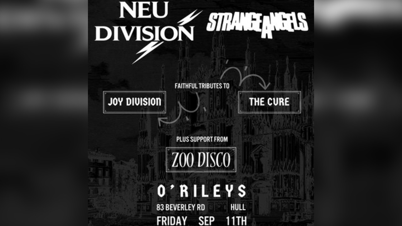 Neu Division, Strange Angles & Zoo Disco at O'Rileys