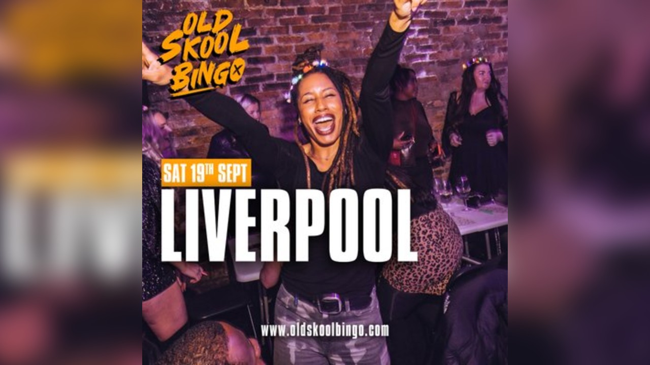 Old Skool Bingo Sat 19th September Liverpool