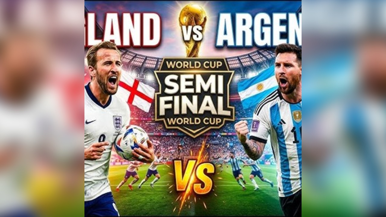 England World Cup Semi Final Garden Screening