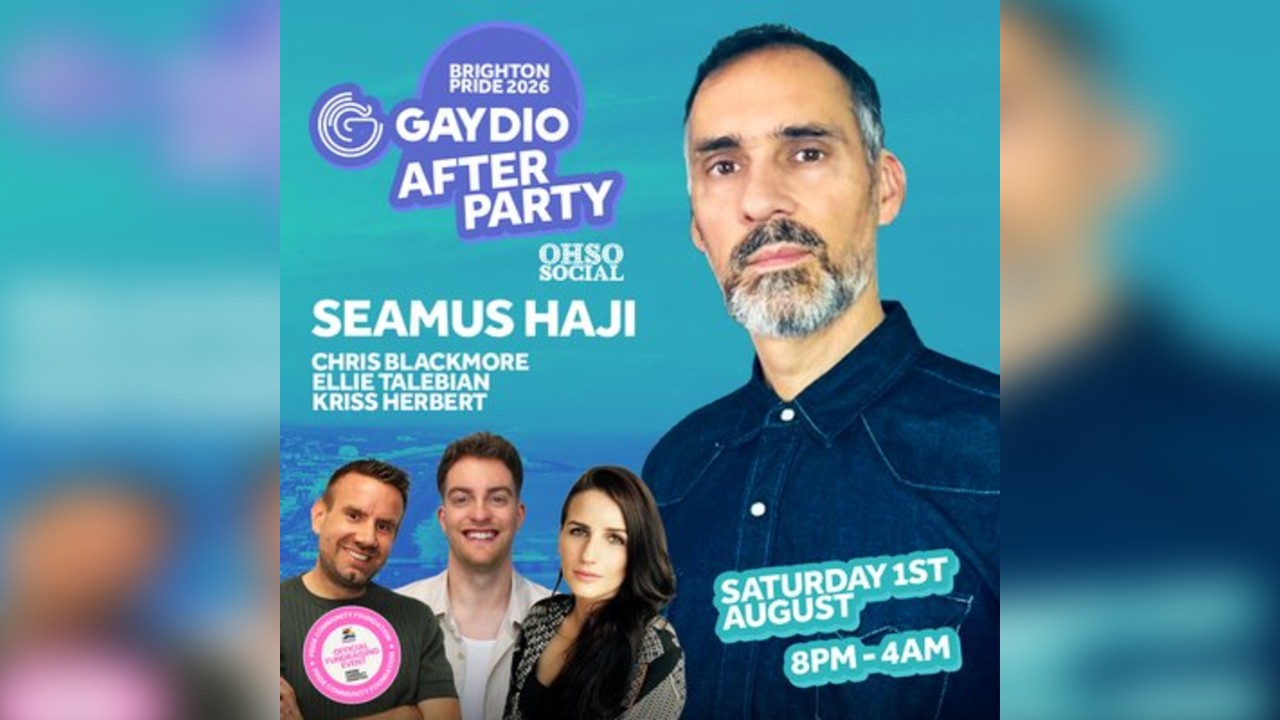 Gaydio Brighton Pride Afterparty