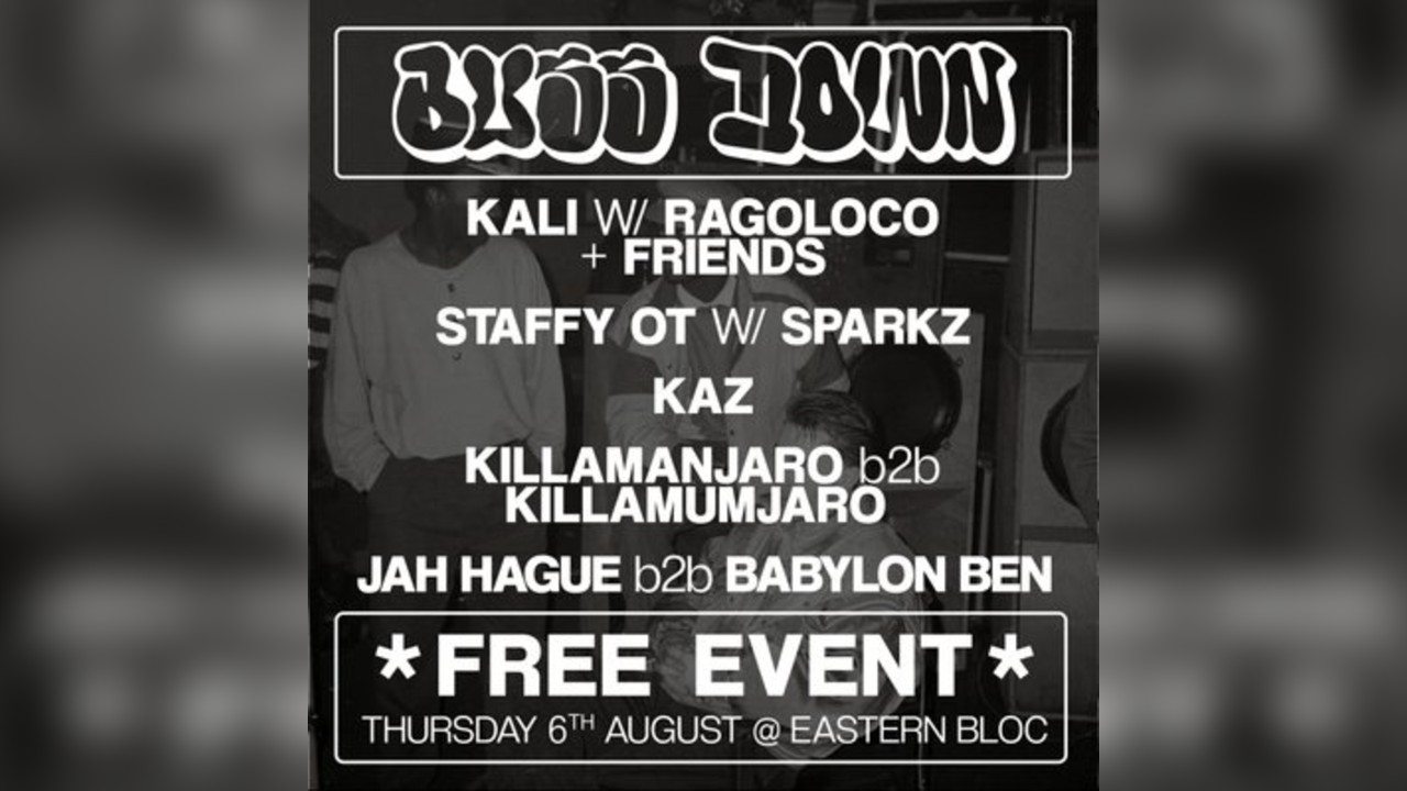 Bussdown presents - Kali, Sparkz, Kaz, Ragoloco and more