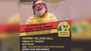 Harmby Village Hall - Ricky Tomlinson joined by Asa Murphy
