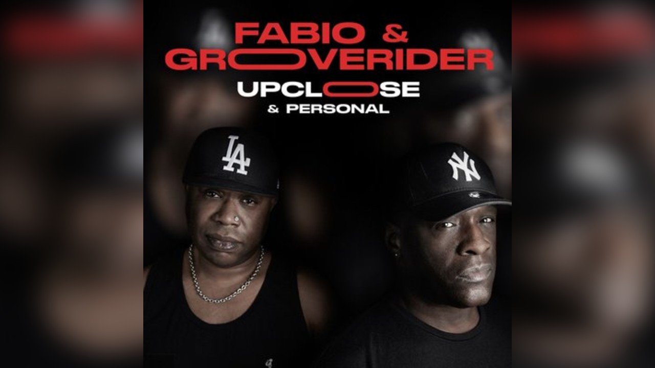 Fabio & Grooverider Up Close & Personal Tour - Sheffield