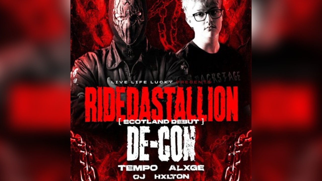 LiveLifeLucky Presents : RideDastallion x DE-CON