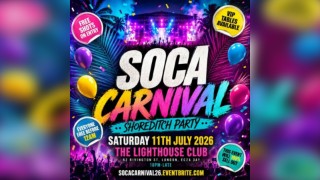 Soca Carnival - Shoreditch Party - Everyone Free Before 12AM
