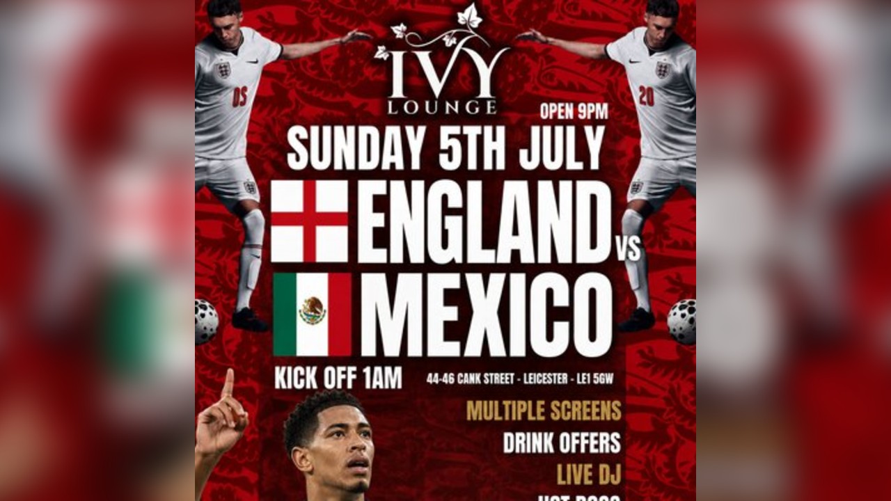 England vs Mexico
