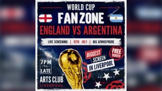 England Vs Argentina - World Cup Fanzone