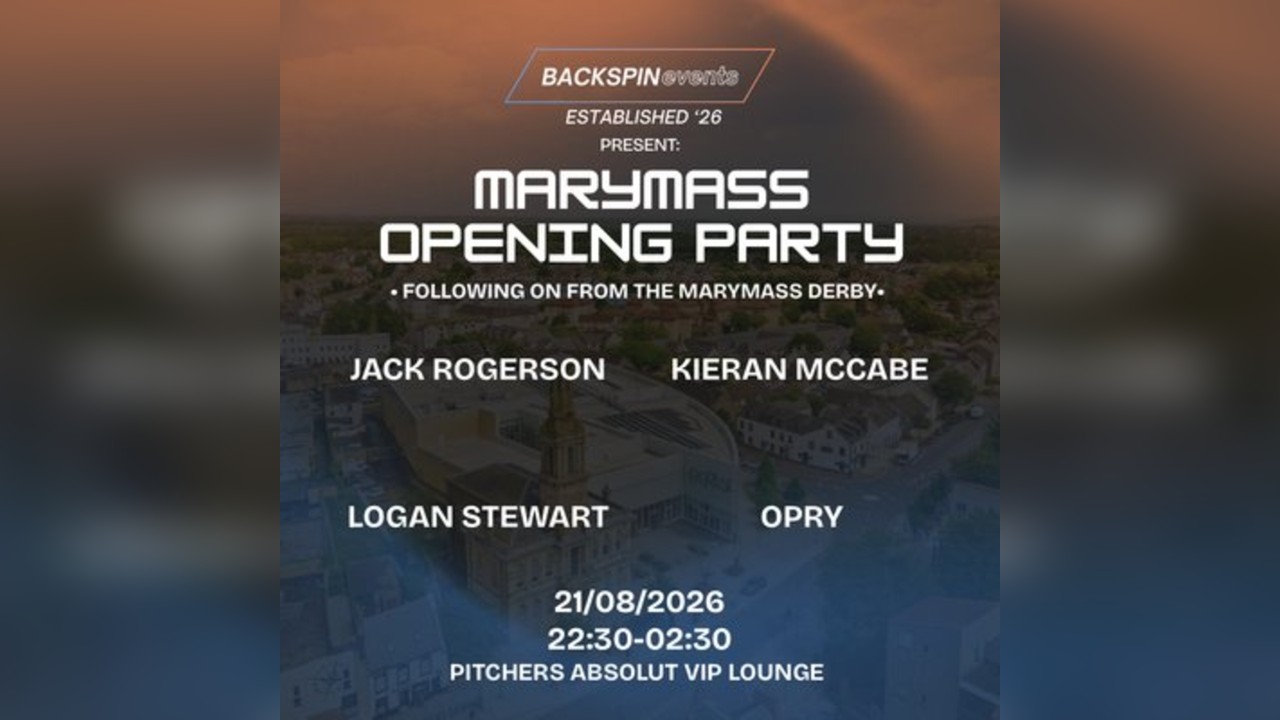 Backspin Volume 006 - Marymass Opening Party