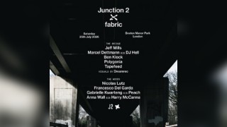 Junction 2 x fabric: Jeff Mills, Marcel Dettman